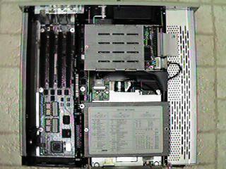 Inside view of Compaq 386s